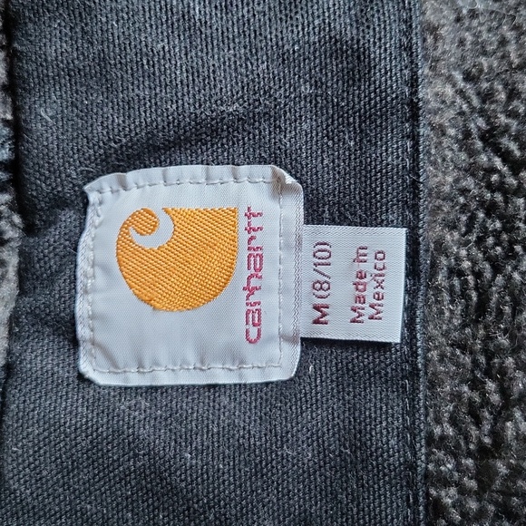 Carhartt Black Weathered Wildwood Jacket Size Medium - Picture 8 of 13